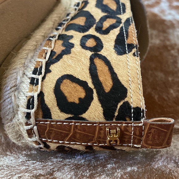 Sam Edelman Khloe Calf fur leopard slip-on - Picture 5 of 9